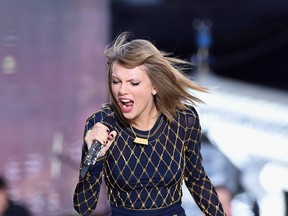 Seven-time Grammy-winner Taylor Swift brings her 1989 World Tour to BC Place on August 1 (Photo by Jamie McCarthy/Getty Images)