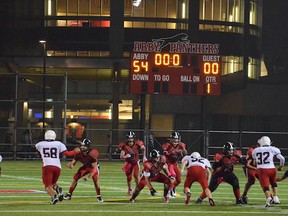 A new school, a new scoreboard, but more than anything, it's been a return to its glorious past for the 2014 Abbotsford Panthers. (Photo -- Abbotsford Secondary athletics)