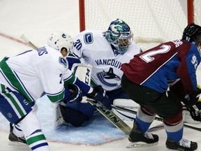 Ryan Miller could actually get better, if you believe it. (AP Photo/David Zalubowski)