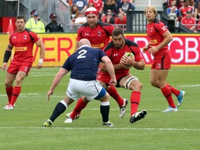 Jamie Cudmore is out for 3 to 4 months because of neck surgery. (Rugby Canada photo)