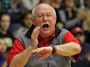 Grizzled veteran girls basketball coach Neil Brown says he's feeling bubbly these days as the 2014-15 season beckons. (PNG file photo)
