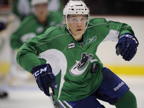 Bo Horvat is staying in the NHL.    Mark van Manen/PNG