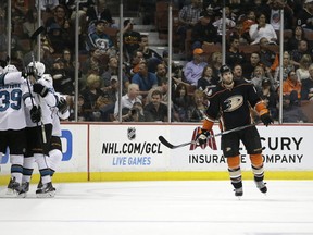 Ryan Kesler will skate back in to Rogers Arena on Thursday. (AP Photo/Jae C. Hong)