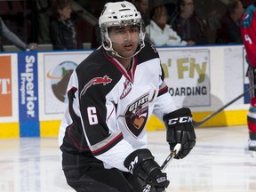 Arvin Atwal had a Gordie Howe hat trick for the Vancouver Giants Tuesday night. (Photo by Marissa Baecker/Getty Images)