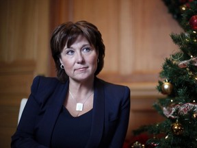Premier Christy Clark is photographed during an interview her office at B.C. Legislature Thursday, November 27, 2014. THE CANADIAN PRESS/Chad Hipolito