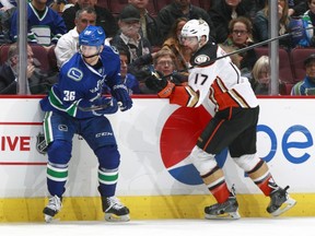 Ryan Kesler and his Ducks are back in town. (Photo by Jeff Vinnick/NHLI via Getty Images)