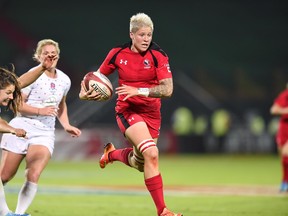 Jennifer Kish leads an experienced Canadian team in Atlanta this weekend. (Rugby Canada photo)