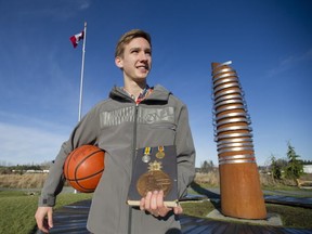 Brooskwood Secondary's Michael Pratt found a way to honour and remember our nation's bravest. (PNG photo)