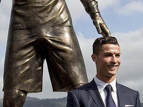 Cristiano Ronaldo has a new statue of himself in his hometown.