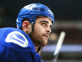 Will Tom Sestito get another  opportunity? If so, can he grab it? (Getty Images via National Hockey League).