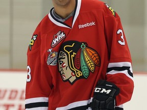 Former Portland Winterhawks star defenceman Seth Jones is a player that Vancouver Giants prospect Max Gildon has been compared to. ( (Photo by Bruce Bennett/Getty Images)