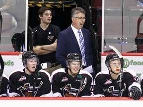 Claude Noel's Vancouver Giants dropped an 8-4 decision in Medicine Hat on Wednesday. (Getty Images file photo.)