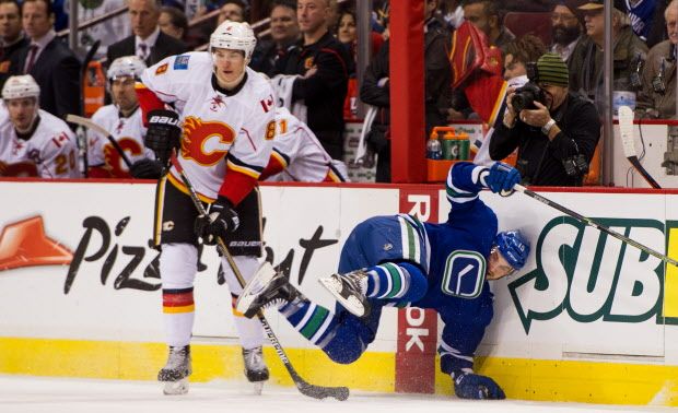 Calgary Flames v Vancouver Canucks