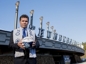 Longtime SFU coach Alan Koch will guide the Whitecaps' USL Pro team. The club announced the hiring on Jan. 30 at UBC. (Bob Frid / WhitecapsFC)