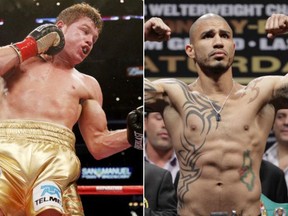 Negotiations for a potential super-fight between middleweight champion Miguel Cotto (right) and Saul Canelo Alvarez (left) have fallen apart, creating ripples in the boxing world.