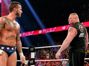 CM Punk Brock Lesnar