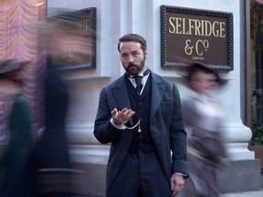 UNDATED - Harry Selfridge - MASTERPIECE CLASSIC "Mr. Selfridge"

ITV STUDIOS PRESENT.  MR SELFRIDGE FOR ITV1  Pictured : JEREMY PIVEN as Harry Selfridge.  Embargoed until September 17th  Copyright: ITV This photograph is (C) ITV Plc and can only be reproduced for editorial purposes directly in connection with the programme or event mentioned above, or ITV plc. Once made available by ITV plc Picture Desk, this photograph can be reproduced once only up until the transmission [TX] date and no reproduction fee will be charged. Any subsequent usage may incur a fee. This photograph must not be manipulated [excluding basic cropping] in a manner which alters the visual appearance of the person photographed deemed detrimental or inappropriate by ITV plc Picture Desk.  This photograph must not be syndicated to any other company, publication or website, or permanently archived, without the express written permission of ITV Plc Picture Desk. Full Terms and conditions are available on the website www.itvpictures.com  For further information please contact: PATRICK.SMITH@itv.com 0207 157 3044