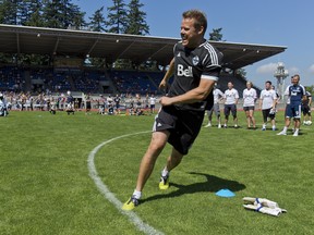 22 July  2013: Major League Soccer (MLS) - Vancouver Whitecaps FC hold open training Session for fans at Swangard Stadium in Vancouver, BC.  ****(Photo by Bob Frid - Vancouver Whitecaps) All Rights Reserved