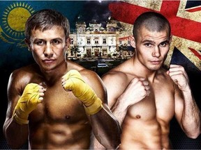 Middleweight title holder Gennady Golovkin  (left) will battle Martin Murray (right) in Monaco, live on HBO.