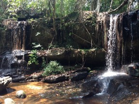 Kbal Spean waterfalls