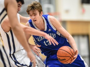 Justin McChesney of Prince Rupert’s Triple A No. 5-ranked Charles Hays Rainmakers is being touted as potentially the best high school player to emerge from the northern B.C. port city. (Blair Shier photography)