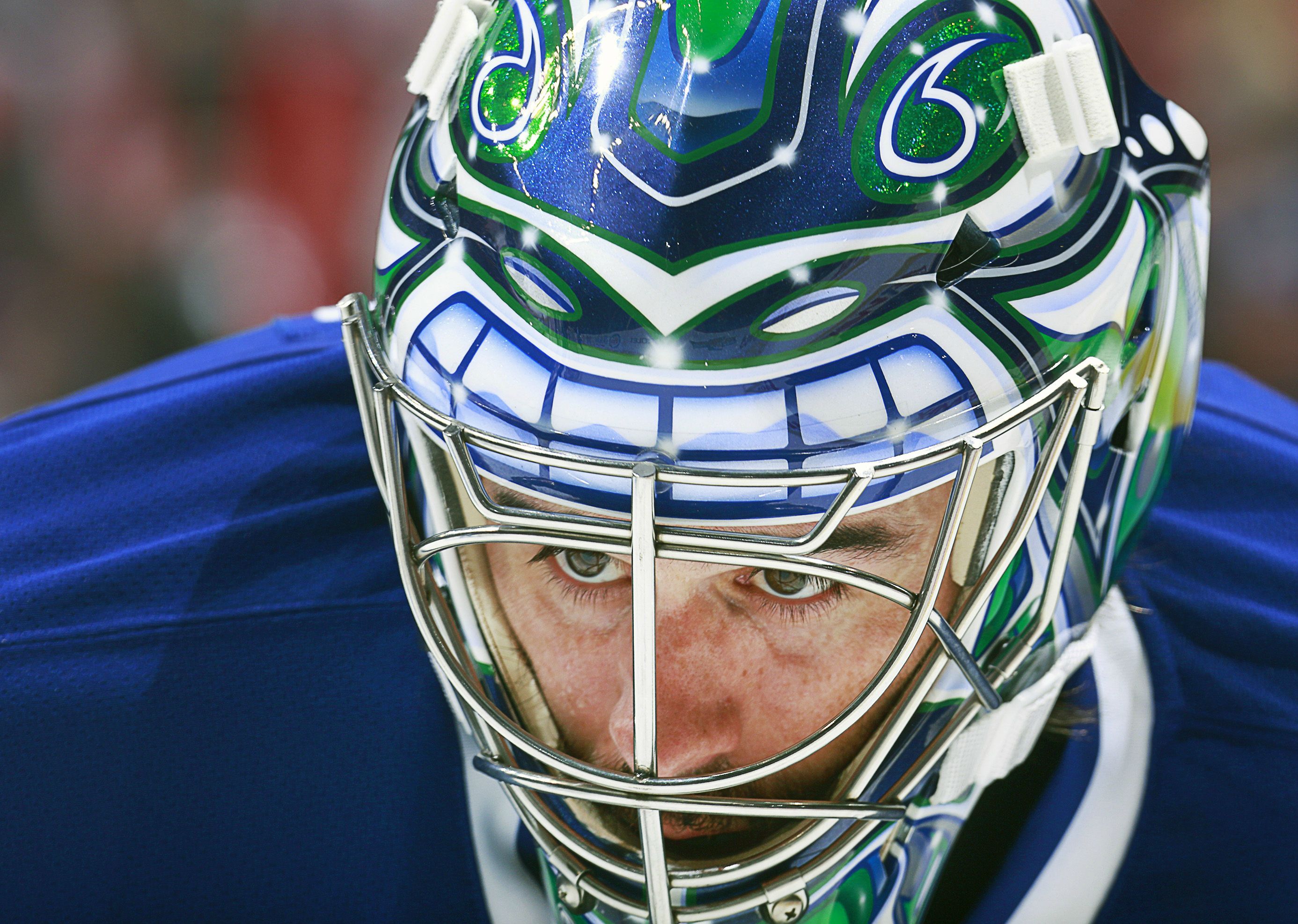 Ryan Miller has been yanked four times this season — all on the road — and he didn't make the big save or get much positional help from his teammates Monday. (Getty Images via National Hockey League).