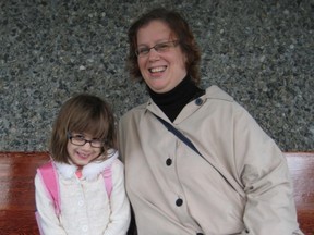 Rebecca Bodo, with her five-year-old daughter Sophey, is pleased that a policy change announced in the recent B.C. budget means that child-support payments will soon no longer be clawed back from single parents on income and disability assistance. — submitted photo