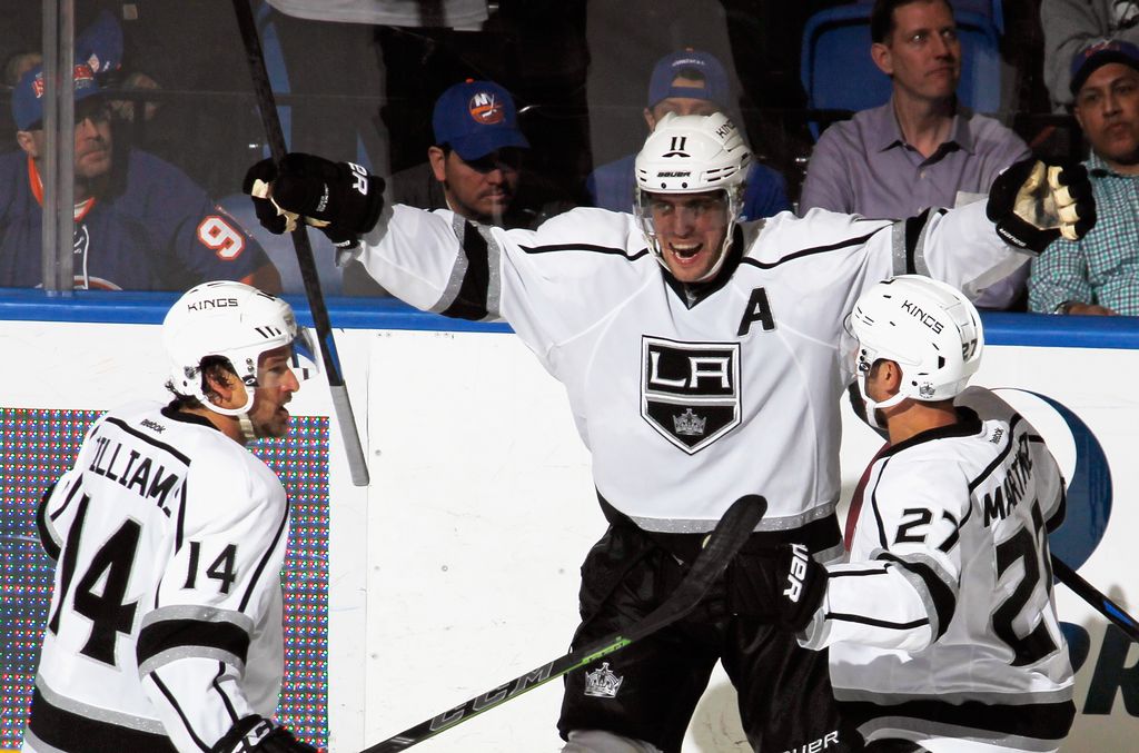 The Kings dominate their opponents in the shot department. This is very good. (Photo by Bruce Bennett/Getty Images)