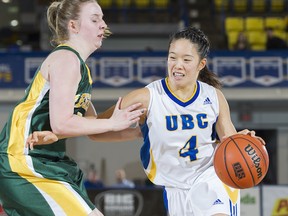 UBC’s Cherub Lum, after battling through shouder surgery and a stress fracture, has become a big part of the backcourt depth of the CIS’ No. 2-ranked team. Lum and the ‘Birds play host to the Canada West Final Four tournament Friday and Saturday at War Memorial Gym.