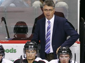 Former Winnipeg Jets bench boss Claude Noel took over behind the Vancouver Giants bench from the fired Troy Ward 25 games into the season. (Getty Images File.)