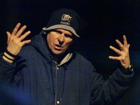 Spence McTavish leads his team in practice at a 2006 UBC practice. Arlen Redekop /The Province