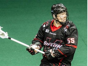 Joel McCready scored five times for the Vancouver Stealth Saturday, but it wasn't enough to lead to a victory over the Rochester Knighthawks. (Province Files)