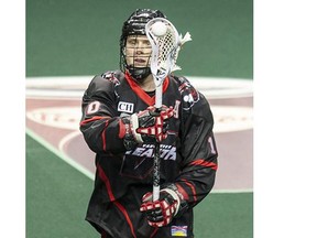Rhys Duch scored twice and set up three others in an 11-9 Vancouver road win over New England Sunday. (Province Files.)