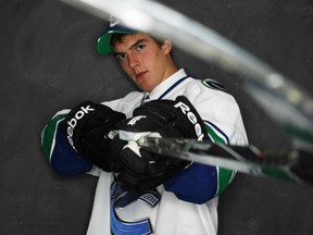 Joseph LaBate, drafted 101st overall in 2011, has signed on with the Canucks.  (Photo by Nick Laham/Getty Images)