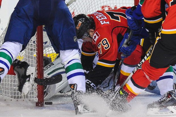 Vancouver Canucks v Calgary Flames - Game Four