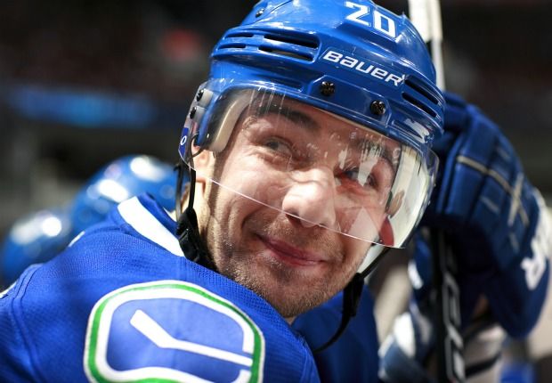 Chris Higgins became a father Friday night and the winger hopes to become a playoff contributor for the Vancouver Canucks. (Getty Images via National Hockey League).