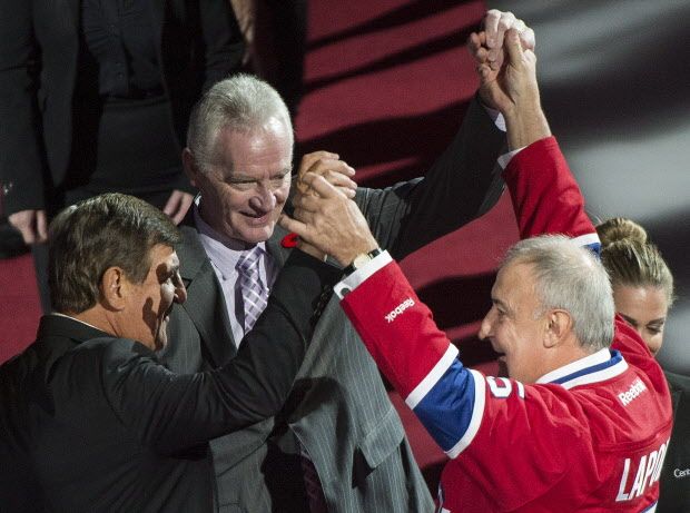 Guy Lapointe, Serge Savard, Larry Robinson,