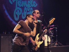 Chester Bennington breathes new life into Stone Temple Pilots stage show.