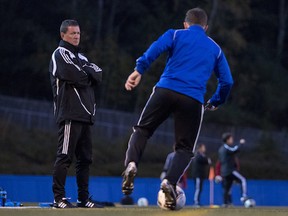 UBC men's soccer coach Mike Mosher is one of over 60 men's and women's coaches from across North America set to scout the talent at this week's Whitecaps FC Youth Showcase in Surrey. (Bob Frid, UBC athletics)