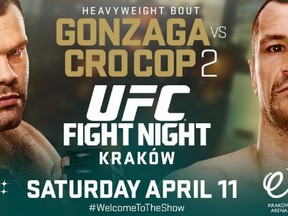 UFC Krakow Poster