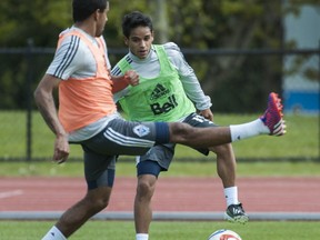 Cristian Techera in training. (Arlen Redekop photo / PNG staff)