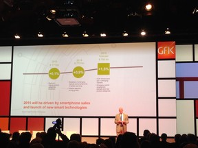 Jurgen Boyny global director consumer electronics GfK, IFA 2015 Global Press Conference