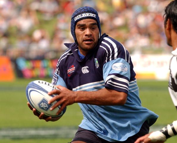 NEW ZEALAND - NOVEMBER 01:  Northland's Norm Berryman against Hawkes Bay in the NPC promotion/relegation match at McLean Park, Napier Saturday. Northland won 6612 and remain in the first division.  (Photo by Ross Setford/Getty Images)