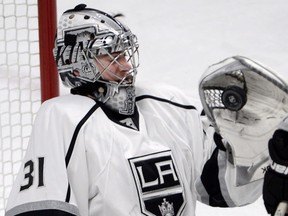 Martin Jones won't be changing teams this summer. THE CANADIAN PRESS/Ryan Remiorz