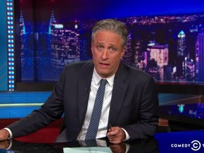 There were no jokes on Thursday night's edition of The Daily Show in wake of the Charleston shooting.