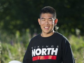 Burnaby North's Tony Yu had an ultimate season capped by his election as 2015 class valedictorian. (PNG photo by Gerry Kahrmann)