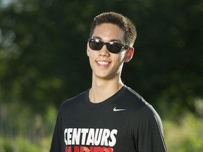 Centennial's Tyler Ashbury starred on both his school's volleyball and basketball teams. (PNG photo by Gerry Kahrmann)