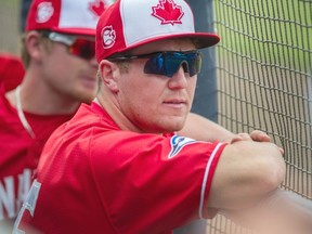 Power-hitting outfielder Sean Hurley was one of four Vancouver Canadians picked to the Northwest League all-star game. (Province Files.)