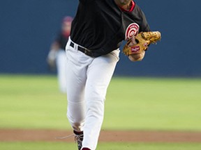 Tom Robson, a Ladner native, is back with the Vancouver Canadians, but for how long? (Province Files.)