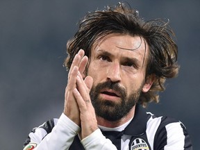 Andrea Pirlo has joined New York City FC from Juventus.  (AP Photo/Alessandro Di Marco, Ansa)